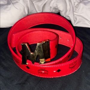 Red MCM Belt